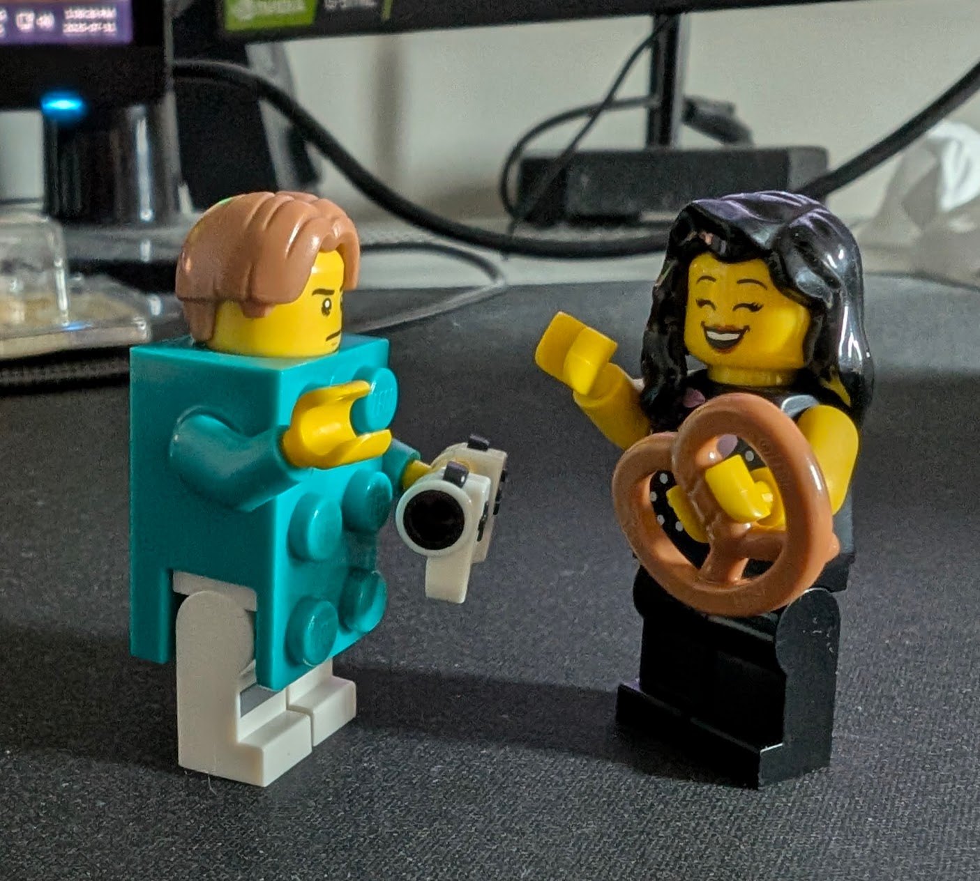A picture of legos we built